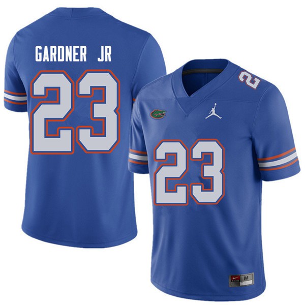 Jordan Brand Men #23 Chauncey Gardner Jr. Florida Gators College Football Jerseys Royal